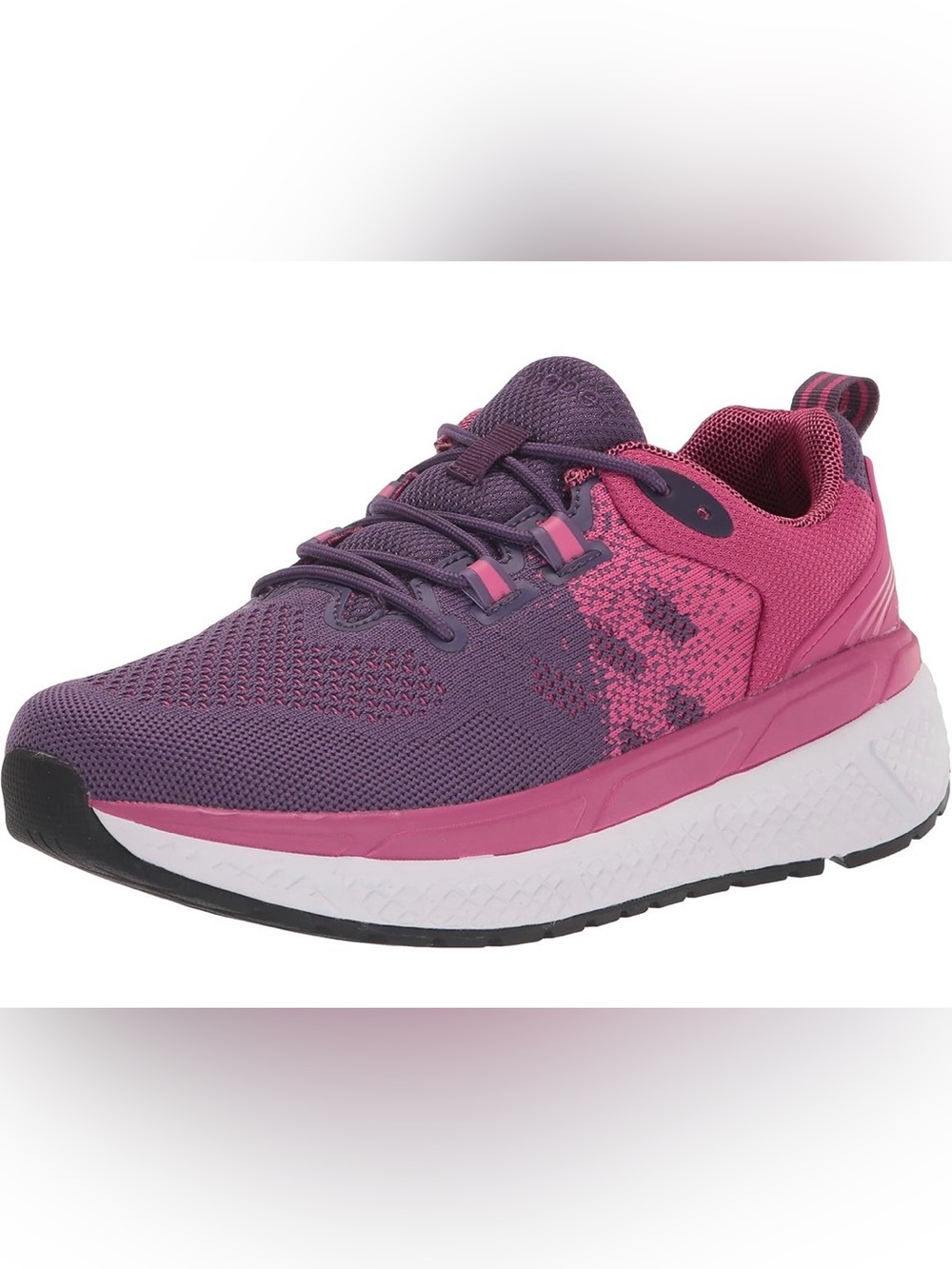 0063: Propet Purple and Pink Women's Ultra Lace Up Sneaker Shoe
